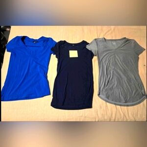 3 V-neck Tee Shirts SZ Medium